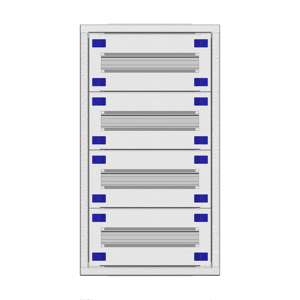 1U-12UV, 4-randuri, 52UH, H640L380A250mm