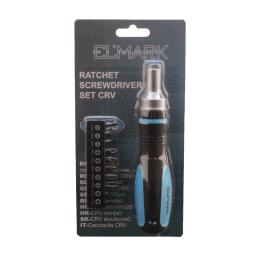 11PCS RATCHET SCREWDRIVER SET, CRV