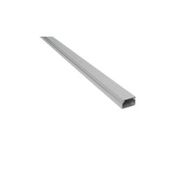 2m. 12X12 PLASTIC CABLE TRUNKING CT2 GREY