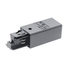 3-phase Feed-in surface plastic, right silver