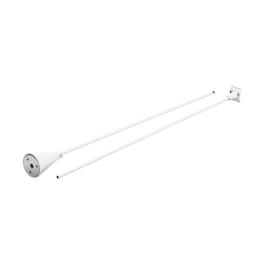 3-phase Pendant suspension metal, height adjustable white