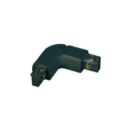 3PH- left corner, negru, Serie albastru LINE ROUND