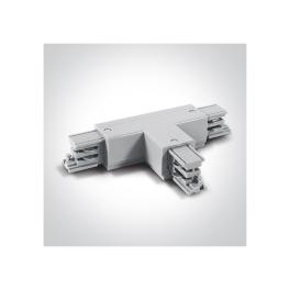 3PH-T-Conector, stânga, alb