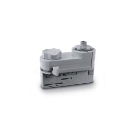 3PH- track adapter, gri, Serie albastru LINE ROUND
