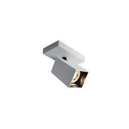 ACRUX-SQ 10W GU10 IP20 alb cu reflector negru