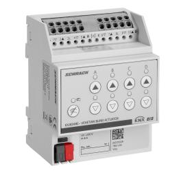 Actuator jaluzele KNX, 4 x AC 230V, 6A,