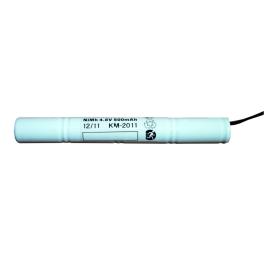 Acumulator 4,8V 0,5Ah pentru C.IL. auto cont. cu LED KM, KS