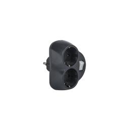 ADAPTOR DUBLU GRAFIT CU CHEIE