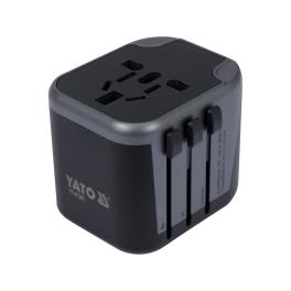 ADAPTOR UNIVERSAL DE CĂLĂTORIE, 2 X PORT USB