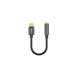 ADAPTOR USB-C - JACK 3.5MM BASEUS - NEGRU