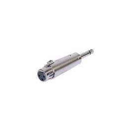 ADAPTOR XLR MAMA - JACK 6.35 TATA MONO METAL