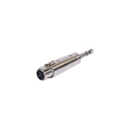 ADAPTOR XLR MAMA - JACK 6.35 TATA STEREO METAL