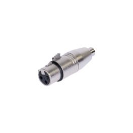 ADAPTOR XLR MAMA - RCA MAMA METAL