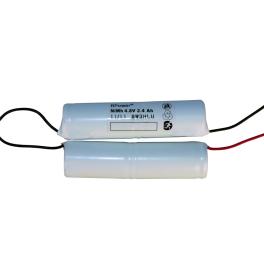 Akku 4,8V 2,4Ah ptr.Einzelbatt. luminien 8W 3h NLxxx833