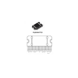 AMPLIFICATOR AUDIO PENTRU  AUTO, 4X35W QUAD/PUNTE