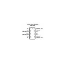 AMPLIFICATOR OPERATIONAL DUAL DE UZ GENERAL