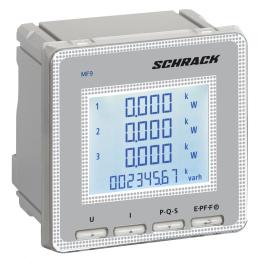 Analizor de reţea, MF9, 96x96mm, cu RS485 pt. ModBus RTU