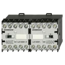 Ansamblu inversor sens 4kW 24VDC interblocat mecanic + 1ND