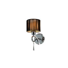 APLICĂ DE PERETE LILLY 1XE27 CROM 220X330mm