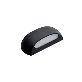 APLICA PERETE LED TINA 12W 4000K IP66 NEAGRA