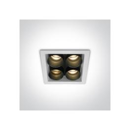 Astor 10W 800lm 3000K 25° Ra85 230V IP20 alb