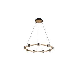 AXEL LED CANDELABRU 72W 3000K NEGRU/AURIU