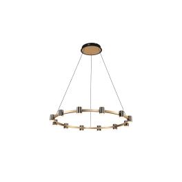 AXEL LED CANDELABRU 96W 3000K NEGRU/AURIU