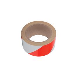 BANDA SEMNALIZARE 520BRSSHD 100M/50MM ROSU-ALB