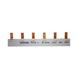 Bara colectoare cu contact tip pin 3p 16mm²