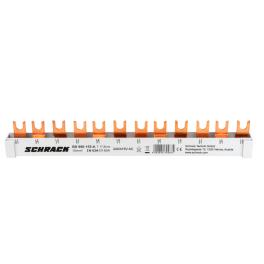 Baretă, 12xMCB1p sau 4xMCB3p, 12 module, 10 mm²