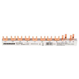 Baretă, 1xRCCB 4poli, 1xMCB 3+N, 2xMCB 1+N/1m, 10m,10mm²