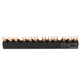 Baretă furcă trifazată pentru 4xBE5, 45mm, certificată UL