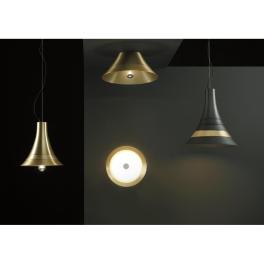 BATO 45 PD, black/brass, LED, 2700K