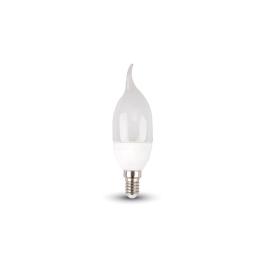 Bec LED lumânare 4W E14 flacără 3000K, 320lm, 200°
