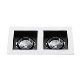Biscari 2 swivelling IP20 2 x 7W 2700K white IP20