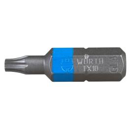 Bit 1/4" Torx TX10 albastra 26mm