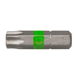 Bit 1/4" Torx TX40 verde 26mm