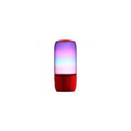 BOXA BLUETOOTH 2X3W USB/MSD/AUX ILUMINATA LED RGB - ROSU