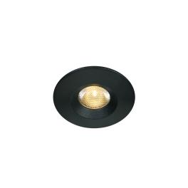 Burgio 3W 270lm 3000K 30° 700mA Ra90 IP65 dim negru