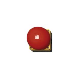 Buton avarie fara revenire rosu in carcasa IP67 1NI