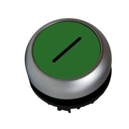 Buton comanda iluminat scund cu revenire verde "1"