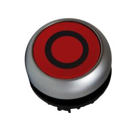 Buton comanda iluminat scund fara revenire rosu "0"