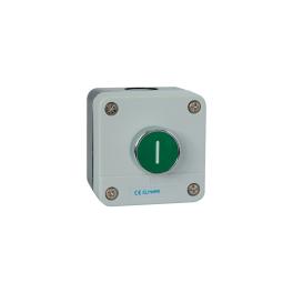 BUTON CU ARC DE REVENIRE B102 1NO IP44 VERDE