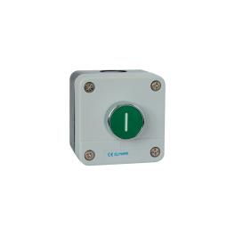 BUTON CU ARC DE REVENIRE BP102 1NO IP65 VERDE