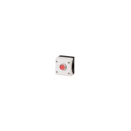 Buton rosu complet in carcasa '0'