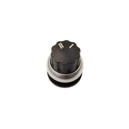 Buton selector I-II fara revenire negru
