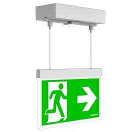 C.il. Siguranta AM Duo alb, LED, suspendat aparent