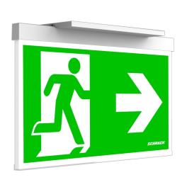 C.il. Siguranta AX alb, LED, incastrat tavan
