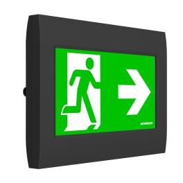 C.il. Siguranta FM antracit LED 230V, aplicat