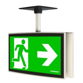 C.il. Siguranta OM OLED 230V AC/DC EL double sided ceil.